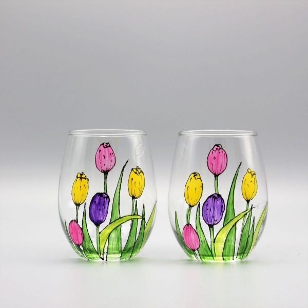 glass-painting-ideas-for-beginners-flowers